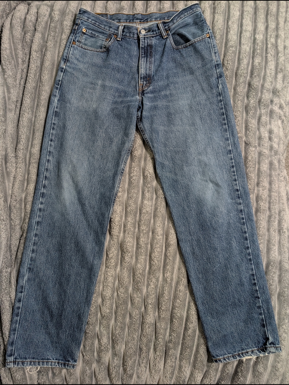 Levi’s 550 Jeans Mens 34x34 Blue Relaxed Fit Denim
